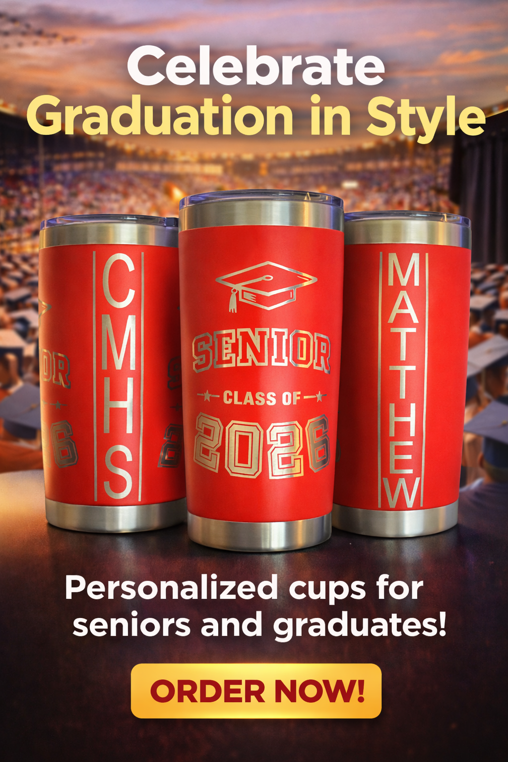 Featured custom tumbler